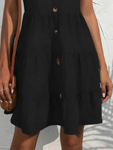 V-Neck Sleeveless Mini Dress Casual Dresses