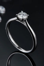 Moissanite 925 Sterling Silver Solitaire Ring Silver Rings