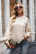 Round Neck Dropped Shoulder Sweatshirt Woman Sweatshirts