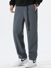 Men's Plus Size Solid Loose Fit Pants Woman Sweatpants