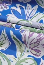 Floral Print Self-tie Straps Flowy Ruffle Dress Woman Casual Dress