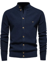 Men's Button Down Long Sleeve Cardigan Cardigans