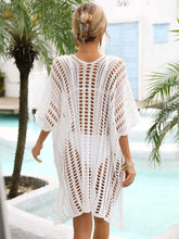 Angel Wings Side Slit Dolman Sleeve Cover-Up Swimwear Cover-Ups
