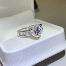 3 Carat Moissanite 925 Sterling Silver Ring Rings