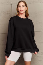 Simply Love Full Size IF I'M TOO MUCH THEN GO FIND LESS Round Neck Sweatshirt Woman Sweatshirts