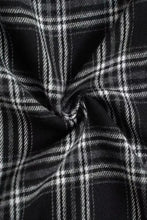 Plaid Wide Leg Pants Woman Pants