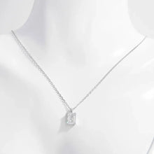 925 Sterling Silver Zircon Pendant Necklace Necklaces