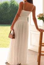 Cutout Back V-Neck Dress Casual Dresses