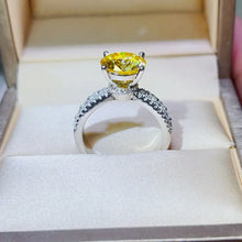3 Carat Moissanite 925 Sterling Silver Ring Fine Jewelry