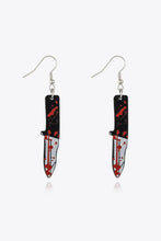 Bloody Horror Drop Earrings Style D One Size Earrings