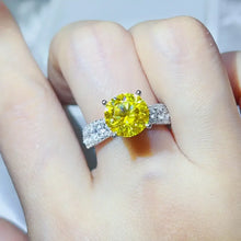 3 Carat Moissanite 925 Sterling Silver Ring Fine Jewelry