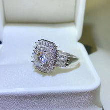 2 Carat Moissanite 925 Sterling Silver Ring Rings