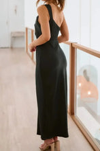 Single Shoulder Sleeveless Maxi Dress Woman Maxi Dress