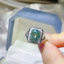 3 Carat Moissanite Engagement Square Ring Fine Jewelry
