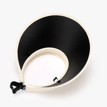 Solid Adjustable Weave Visor Hats