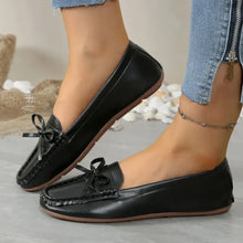 Round Toe Flats Slip-Ons Woman Loafers