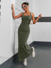 Ribbed Maxi Tank Dress Woman Maxi Dress