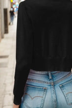 Button Up Long Sleeve Cardigan Woman Outerwear