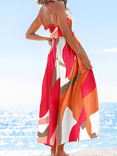 Printed Smocked Maxi Cami Dress Woman Maxi Dress