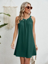 Round Neck Sleeveless Mini Dress Casual Dresses