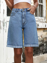 High Waist Denim Shorts Denim Shorts