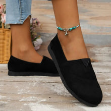 Round Toe Flats Slip-Ons Woman Loafers