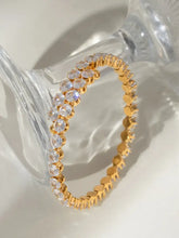 Stainless Steel Inlaid Zircon Bracelet Bracelets