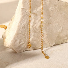 Bohemian Sun Charm Beaded Stainless Steel Necklace Fashion Jewelry