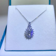 5 Carat Moissanite 925 Sterling Silver Pendant Necklace Necklaces