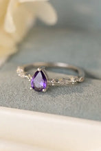 Amethyst 925 Sterling Silver Ring Rings