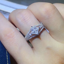 1 Carat Moissanite 925 Sterling Silver Ring Rings