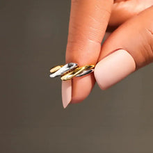 925 Sterling Silver Twisted Open Ring Rings