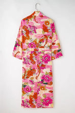 Printed Open Front Cover Up Woman Outerwear