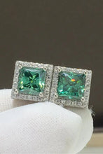 2 Carat Moissanite Square Stud Earrings Earrings
