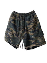 Men's Drawstring Camouflage Shorts Mens Bottoms