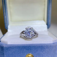 3 Carat Moissanite 925 Sterling Silver Ring Rings