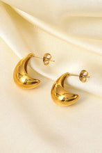 Stainless Steel C-Hoop Earrings Earrings