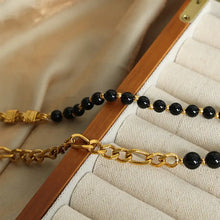 Bead Detail Chunky Chain Necklace Necklaces