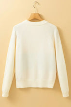 Contrast Button Down Long Sleeve Cardigan Woman Outerwear