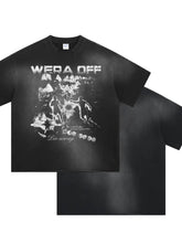 Men's Graphic Round Neck Half Sleeve T-Shirt Mens Tops