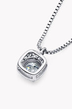 Moissanite Pendant Platinum-Plated Necklace Necklaces