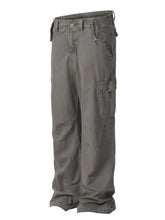 Men's Straight Leg Cargo Pants Woman Sweatpants
