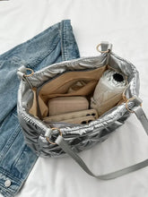 Textured Polyester Shoulder Bag Shoulder Bags