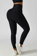 Basic Bae Crossover Waist Active Leggings Woman Leggings