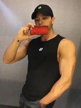 Men's Plus Size Round Neck Breathable Tank Black Mens Tops