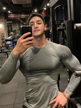 Men's Plus Size Round Neck Breathable T-Shirt Dark Gray Mens Tops