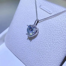 2 Carat Moissanite 925 Sterling Silver Necklace Necklaces