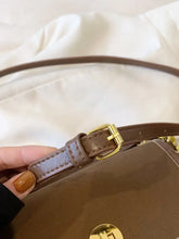 PU Leather Suede Twist-Lock Shoulder Bag Shoulder Bags