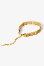 18K Gold-Plated Wide Chain Bracelet Necklaces