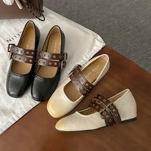 Round Toe Platform Slip-Ons Woman Loafers